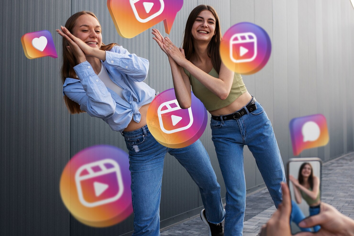 Social media video content